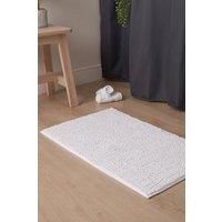 Brentfords Noodle Bath Mat Non Slip Shower Soft Highly Absorbent Chenille Shaggy