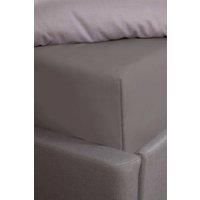 Luxury 100% Cotton Deep Fitted Sheet Full Bedding 30cm Single Double King Size