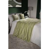 Dreamscene Luxury Popcorn Waffle Blanket Large Warm Fleece Throw Over Bed Travel