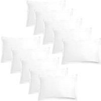 Highams Multi-Pack Polycotton Hotel Style Housewife Oxford Edge Pillowcase Set