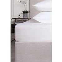 400 Thread Count 100% Cotton Fitted Sheet 30cm Luxury Bed Single Double King