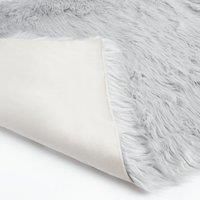 Large Rug Runner Faux Sheepskin Shaggy Living Room Hallway Soft Carpet Floor Mat