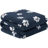 OHS Pet Blanket Dog Warm Fleece Cat Throw Paw Puppy Animal Soft Mat