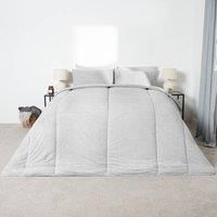 OHS Coverless Duvet 10.5 TOG Teddy Fleece Pillowcase Bedding Set Double King
