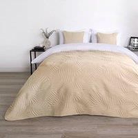 Leaf Pinsonic Throw Over Bed Blanket Quilted Bedspread Warm Travel Sofa Large