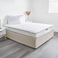 Luxury Mattress Topper Soft Touch Protector Pinsonic Bed Cover Double King Size