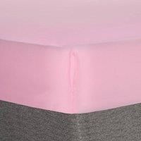 OHS Plain Duvet Cover & Pillowcase Reversible Bedding Set OR Fitted Sheet