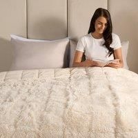 Sienna Fluffy Fleece Weighted Blanket Sensory Adult Sleep Anxiety Soft Throw