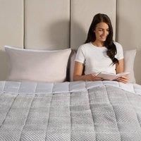 Waffle Fleece Weighted Blanket Sleep Therapy Anxiety Super Soft Bed Sofa Throw