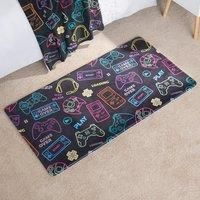 Kids Rug Supersoft Washable Gaming Rugs Bedroom Living Room Non Slip Carpet Mat