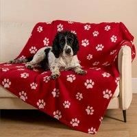 OHS Pet Blanket Dog Warm Fleece Cat Throw Paw Puppy Animal Soft Mat