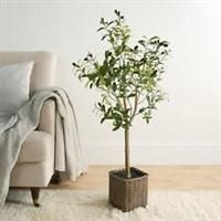 Artificial Olive Tree Plant in Pot Home Decor Party New Home Natural Style 110cm