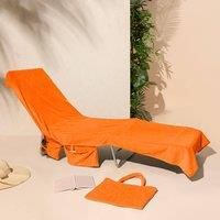 Brentfords Beach Towel Bag Microfiber Quick Dry Absorbent Bath Large Travel Spa