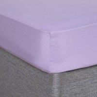 OHS Plain Duvet Cover & Pillowcase Reversible Bedding Set OR Fitted Sheet