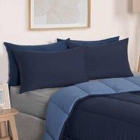 OHS Coverless 10.5 TOG Soft Duvet Pillowcase Quilted Bedding Set Single Double