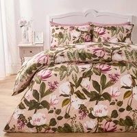 Floral Duvet Cover Quilt Bedding Set Reversible with Pillowcase Double King Size
