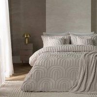 OHS Tufted Arches Bedding Set Duvet Cover with Pillowcase Double King Size