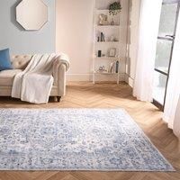 Washable Rug Vintage Living Room Bedroom Decor Non Slip Runners Soft Carpet Mat