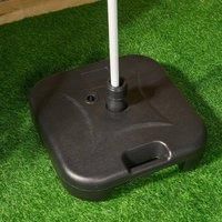 Parasol Stand Base Garden Furniture Accessories Fillable Outdoor Umbrella Holder