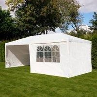 Garden Gazebo Outdoor Party Tent Canopy PE Awning Marquee Shelter Waterproof