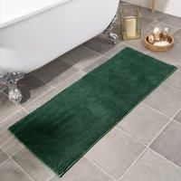 Brentfords Noodle Bath Mat Non Slip Shower Soft Highly Absorbent Chenille Shaggy
