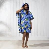 Poncho Towel Ladies Oversized Hooded Beach Wrap Adult Bath Changing Beach Robe