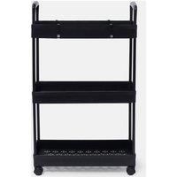 Trolley Cart 3 Tier Roll Bathroom Storage Portable Makeup Kitchen Home Organiser