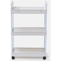 Trolley Cart 3 Tier Roll Bathroom Storage Portable Makeup Kitchen Home Organiser