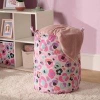 Kids Laundry Basket Clothes Shoe Storage Toy Organiser Pop Up Hamper Bag Handles