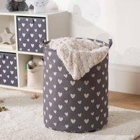 Kids Laundry Basket Clothes Shoe Storage Toy Organiser Pop Up Hamper Bag Handles