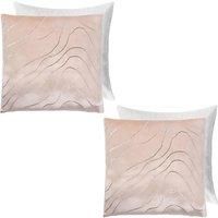Velvet Cushion Covers Metallic Luxury Geometric Set of 2 or 4 Sofa Chair Inserts