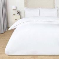 Luxury Duvet Cover Set Piped Edge Soft Quilt Pillowcase Bedding Double King Size