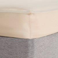 OHS Luxury 100% Cotton Deep Fitted Sheet Full Bedding Single Double King