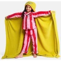 OHS x Grinch Throw Xmas Soft Fleece Novelty Hooded Blanket Thermal Bedspread