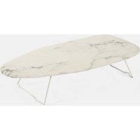 OHS Table Top Ironing Board, Marble Polyester Cover for Smooth Pressing Non Slip Foldable Legs Ironing Board Lightweight for Travel Easy Storage In Small Spaces,70 x 30 x 14cm