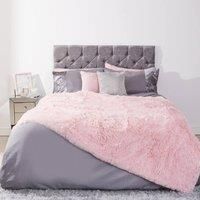 OHS Ultra Soft Fluffy Fleece Throw Luxurious Bed Couch Blanket