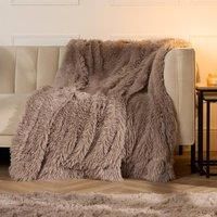 OHS Ultra Soft Fluffy Fleece Throw Luxurious Bed Couch Blanket