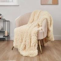 OHS Ultra Soft Fluffy Fleece Throw Luxurious Bed Couch Blanket