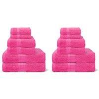 Dreamscene 100% Cotton Towel Bale Luxury Super Soft Bath Hand Face Cloth Set NEW