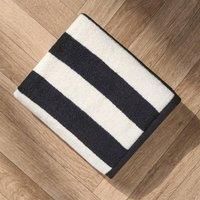 Stripe 100% Cotton Bath Hand Towel Hotel Luxury Shower Soft Absorbent Bathroom