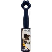 Korbond 4.9m Friendly Lint Roller-33 Sticky Citrus Scented Paper Sheets– Suitable for All Fabric Types-Removes Pet Hair from Any Surface and Clothes-No Residue, White, 1 Pack