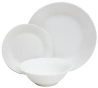 Argos Home 12 Piece Porcelain Dinner Set- White
