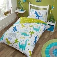 Rapport Home Rapport Roarsome-Duvet Cover Set, Junior, Polyester, Multi, Toddler