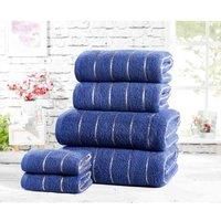 Rapport 100% Cotton "Sandringham" Bathroom 6pc Towel Bundle 4 Colours Available