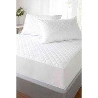 Quilted Mattress Protector Cover Or Pillow Protector Fitted Sheet Bed Cover