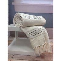 Stitch Stripe Throw
