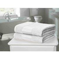 Windsor 2 Piece Towel Bale 100% Cotton Luxury Set Bath Sheets