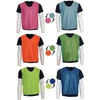 Precision Training Case Bib Polyester Yellow/Blue 4-9 Years