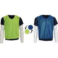 Reversible Mesh Training Bib (Youth, Adult) Yellow/Royal Adult