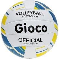 Gioco Unisex-Youth Softtouch Volleyball, White, One size